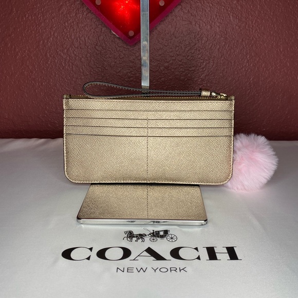 Coach Zip Top Wallet - Picture 2 of 6
